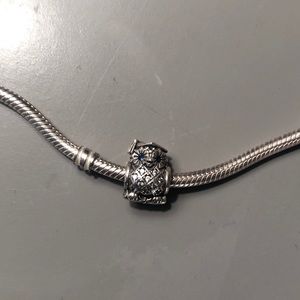 PANDORA graduation owl charm